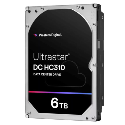 Вътрешен твърд диск WESTERN DIGITAL Ultrastar DC HC310, 6ТB, 3.5 инча, 256MB, 7200RPM