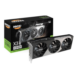 Видеокарта INNO3D NVIDIA GEFORCE RTX 5080 X3, 16GB GDDR7, 256bit, 2617 MHz / 30Gbps, 3x DP, 1x HDMI