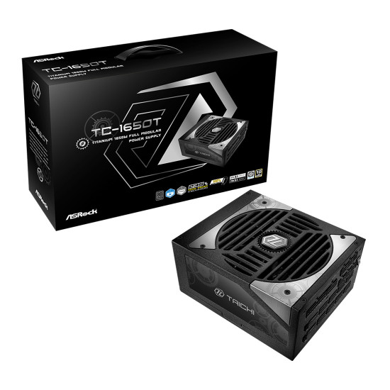 Захранване ASRock TC-1650T, 1650W, 80 Plus Titanium, Модулно