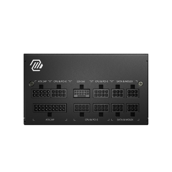 Захранване MSI MAG A850GN PCIE5, 750W, 80 Plus Gold