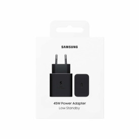 Зарядно SAMSUNG, 45 W, USB-C EU, Black