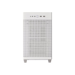 Кутия за компютър ASUS AP201 PRIME mATX CASE MESH TG WHITE