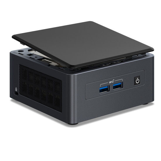 Мини компютър ASUS NUC 11 Pro Tall Intel Core i7-1165G7 Tall Kit L6 EU Cord