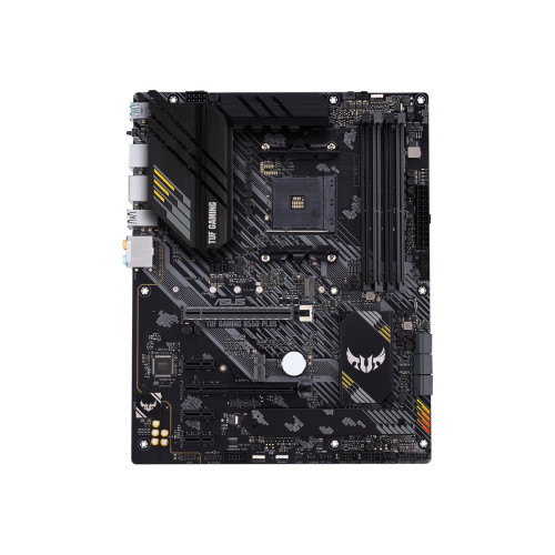 Дънна платка ASUS TUF GAMING B550-PLUS ATX MB PCIe 4.0 dual M.2 10 DrMOS power stages 2.5Gb Ethernet HDMI DisplayPort SATA 6Gbps USB3.2 Gen 2