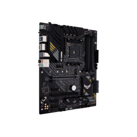 Дънна платка ASUS TUF GAMING B550-PLUS ATX MB PCIe 4.0 dual M.2 10 DrMOS power stages 2.5Gb Ethernet HDMI DisplayPort SATA 6Gbps USB3.2 Gen 2