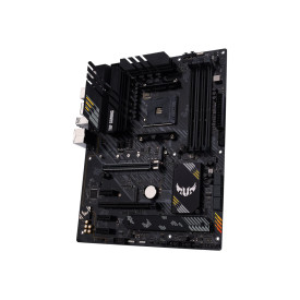 Дънна платка ASUS TUF GAMING B550-PLUS ATX MB PCIe 4.0 dual M.2 10 DrMOS power stages 2.5Gb Ethernet HDMI DisplayPort SATA 6Gbps USB3.2 Gen 2