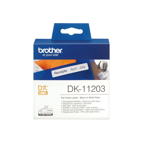 Етикети BROTHER DK11203