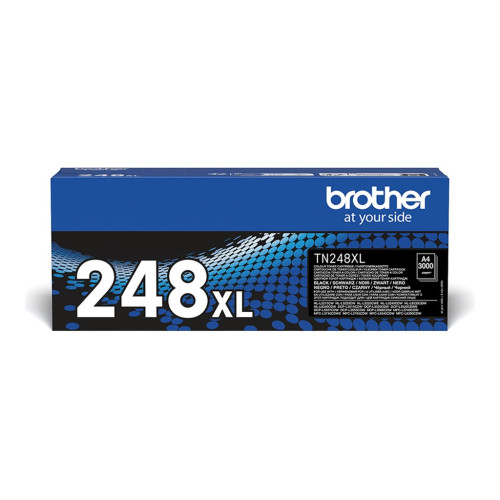Тонер касета BROTHER TN248XLBK Black Toner Cartridge ISO Yield 3.000 pages
