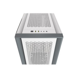 Кутия за компютър CORSAIR 5000D AIRFLOW Tempered Glass Mid-Tower ATX PC Case White
