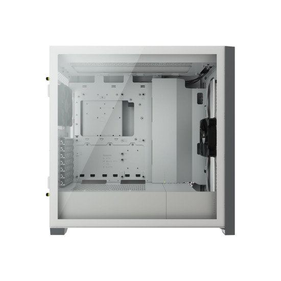 Кутия за компютър CORSAIR 5000D AIRFLOW Tempered Glass Mid-Tower ATX PC Case White