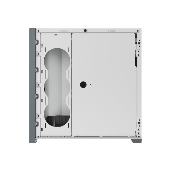 Кутия за компютър CORSAIR 5000D AIRFLOW Tempered Glass Mid-Tower ATX PC Case White