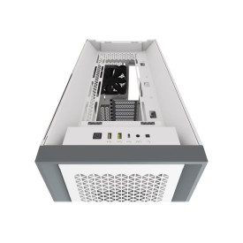 Кутия за компютър CORSAIR 5000D AIRFLOW Tempered Glass Mid-Tower ATX PC Case White