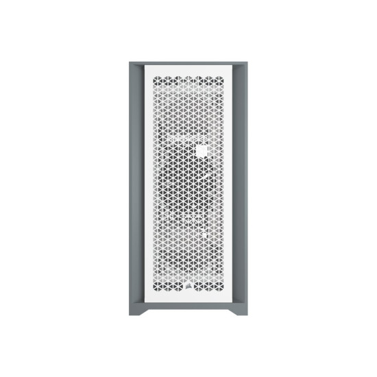 Кутия за компютър CORSAIR 5000D AIRFLOW Tempered Glass Mid-Tower ATX PC Case White