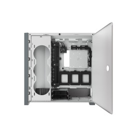 Кутия за компютър CORSAIR 5000D AIRFLOW Tempered Glass Mid-Tower ATX PC Case White