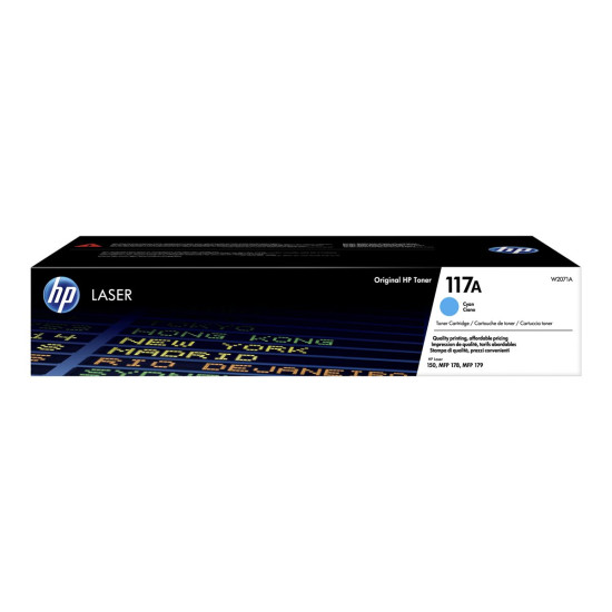 Тонер касета HP 117A Cyan Original Laser Toner Cartridge