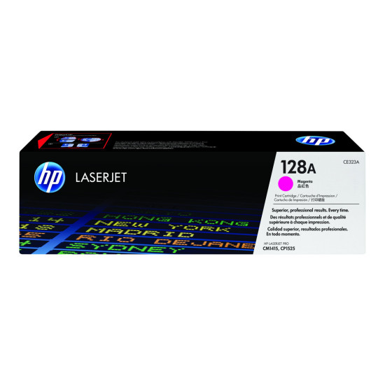 Тонер касета HP 128A original LaserJet Toner cartridge CE323A magenta standard capacity 1.300 pages 1-pack