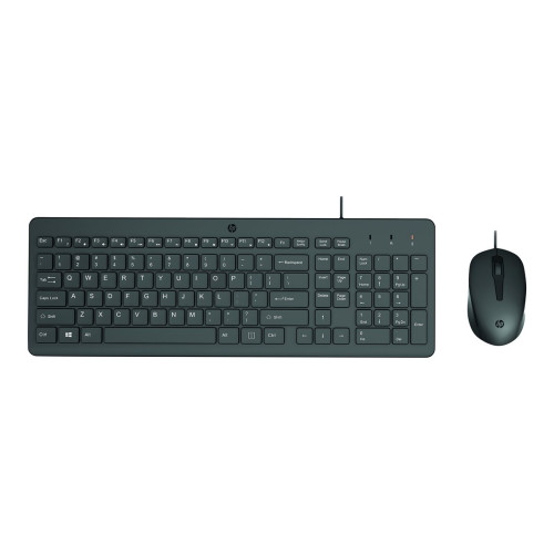 Комплект клавиатура и мишка HP 150 Wired Mouse and Keyboard (EN)