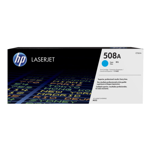 Тонер касета HP 508A original Toner cartridge CF361A cyan 5.000 pages standard capacity