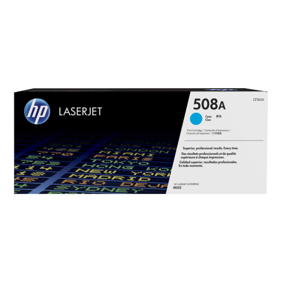 Тонер касета HP 508A original Toner cartridge CF361A cyan 5.000 pages standard capacity