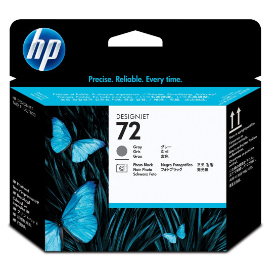 Мастило HP 72 C9380A Grey and Photo Black