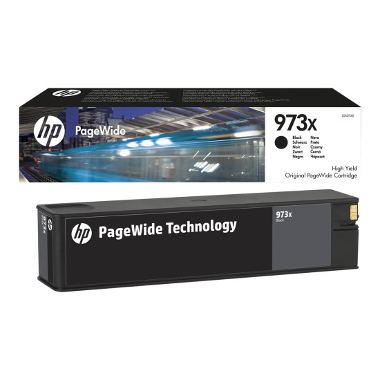 Мастило HP 973X original high yield black PageWide cartridge L0S07AE