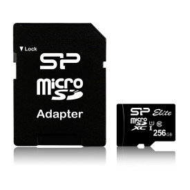 Карта памет SILICON POWER memory card Micro SDXC 256GB Class 10 Elite UHS-1 +Adapter