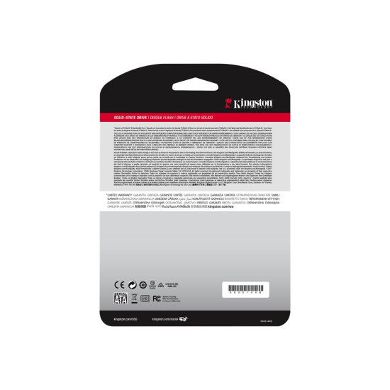 Вътрешен SSD диск KINGSTON 960GB A400 SATA3 2.5 SSD 7mm height