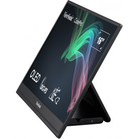 Монитор VIEWSONIC VP16-OLED, 15.6 инча 1920x1080 16:9 FHD OLED, Micro HDMI, 2xUSB-C, Speakers