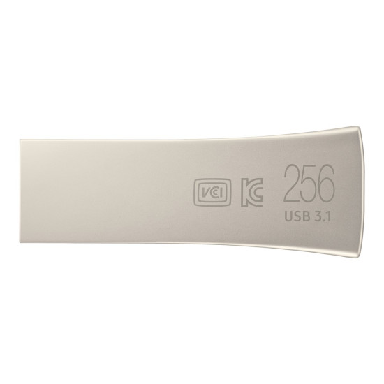 Флаш памет SAMSUNG BAR Plus 256GB USB 3.1 Champagne Silver
