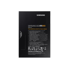 Вътрешен SSD диск SAMSUNG SSD 870 EVO 2TB 2.5 inch SATA 560MB/s read 530MB/s write