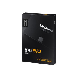 Вътрешен SSD диск SAMSUNG SSD 870 EVO 2TB 2.5 inch SATA 560MB/s read 530MB/s write