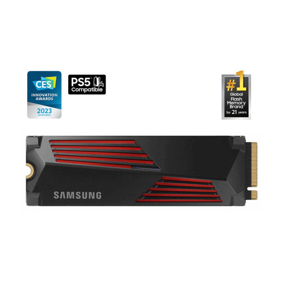 Вътрешен SSD диск SAMSUNG SSD 990 PRO 2TB M.2 NVMe PCIe 4.0 Heatsink