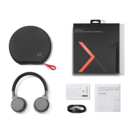 Слушалки LENOVO ThinkPad X1 Headphones with mic on-ear Bluetooth wireless active noise cancelling