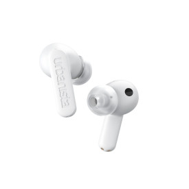 Слушалки URBANISTA ATLANTA Bluetooth earphones black 34 hours total playtime Hybrid active noise cancelling Touch controls IPX4 white