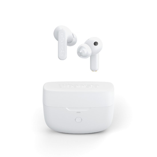 Слушалки URBANISTA ATLANTA Bluetooth earphones black 34 hours total playtime Hybrid active noise cancelling Touch controls IPX4 white