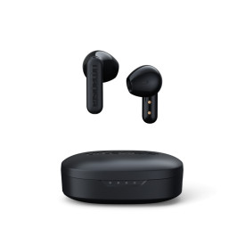 Слушалки URBANISTA COPENHAGEN Bluetooth earphones black 32 hours total playtime Noise-reducing microphone Touch controls IPX4 black