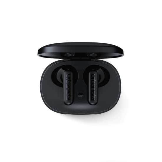 Слушалки URBANISTA COPENHAGEN Bluetooth earphones black 32 hours total playtime Noise-reducing microphone Touch controls IPX4 black