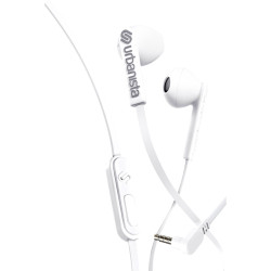 Слушалки URBANISTA Headphones with mic impedance 32 Ohm 20-20000 Hz Button controls white
