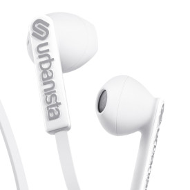 Слушалки URBANISTA Headphones with mic impedance 32 Ohm 20-20000 Hz Button controls white