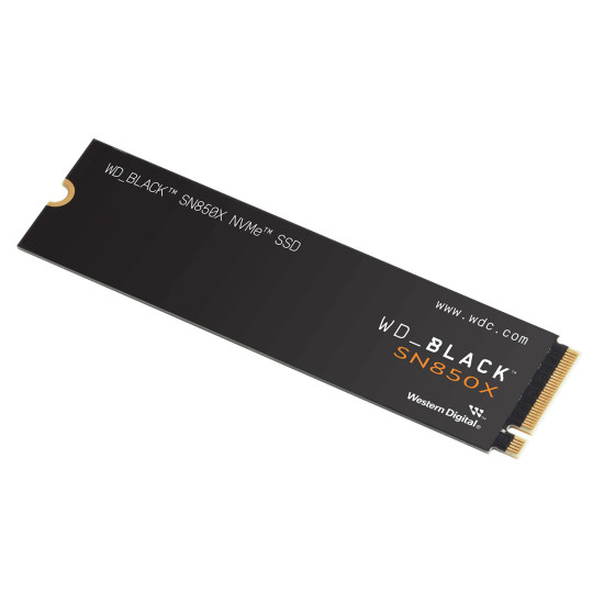 Вътрешен SSD диск WESTERN DIGITAL Black SN850X, 1TB NVMe, M.2 PCIe Gen4x4