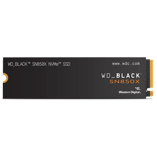 Вътрешен SSD диск WESTERN DIGITAL Black SN850X, 1TB NVMe, M.2 PCIe Gen4x4