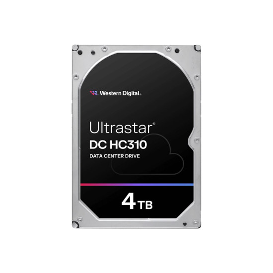Вътрешен твърд диск WESTERN DIGITAL Ultrastar DC HC310 HDD 3.5 inch 26.1MM 4000GB 256MB 7200RPM SATA ULTRA 512E SE