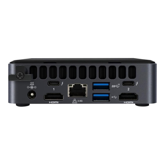 Мини компютър ASUS NUC Pro NUC11TNKi7 Intel Core i7-1165G7 Slim Kit L6 EU Cord