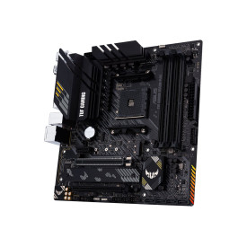 Дънна платка ASUS TUF GAMING B550M-PLUS mATX MB PCIe 4.0 dual M.2 10 DrMOS power stages 2.5Gb Ethernet HDMI DisplayPort SATA 6Gbps