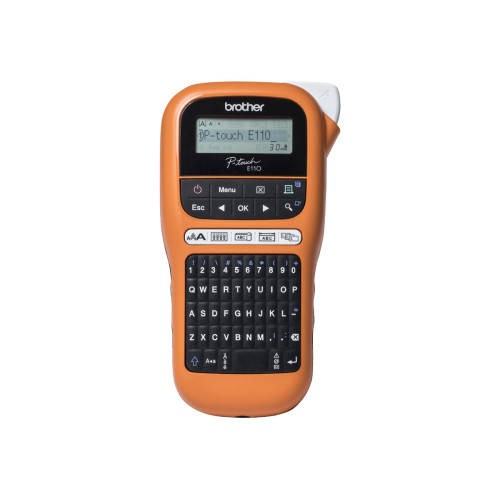 Етикетен принтер BROTHER PT-E110VP (PTE110VPYJ1)