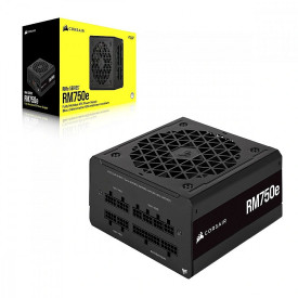 Захранване CORSAIR RM750e 750 Watt ATX 3.0 80 PLUS GOLD Certified Fully Modular Power Supply