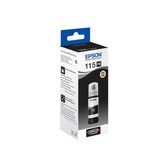 Мастило EPSON5LB 115 EcoTank Photo Black ink bottle