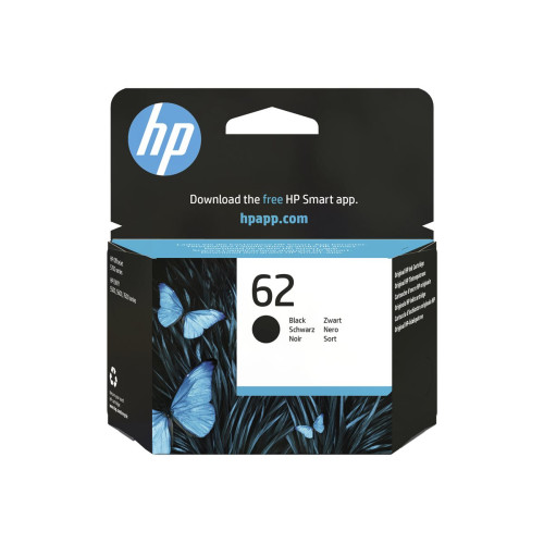 Мастило HP 62 original Ink cartridge C2P04AE UUS black standard capacity 1-pack