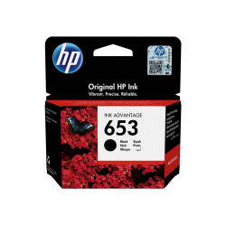 Мастило HP 653 Black Original Ink Advantage Cartridge