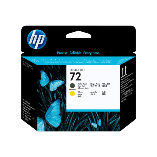 Мастило HP 72 C9384A Matte Black and Yellow
